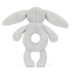 Jellycat Ring Rattle Bashful Bunny Silver 18cm