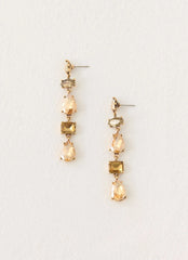 Soleil Shade Earrings - Taupe