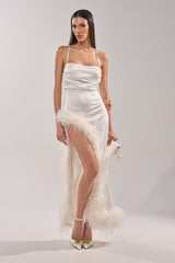 LIGHT AS A FEATHER MAXI DRESS
