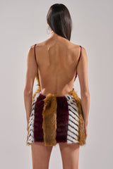 ANIMALISTIC MINI DRESS