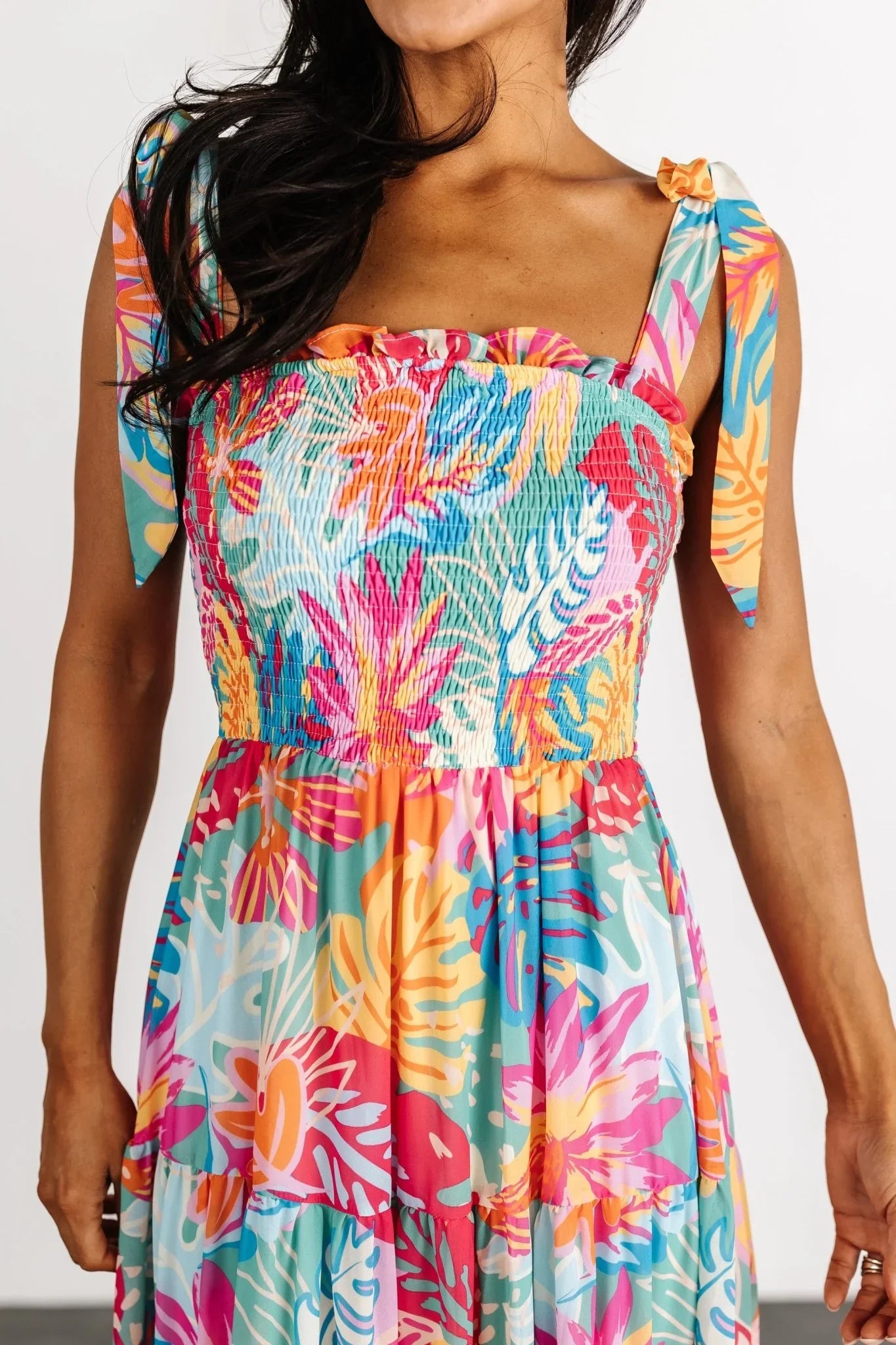 Santana Maxi Dress | Multi Print