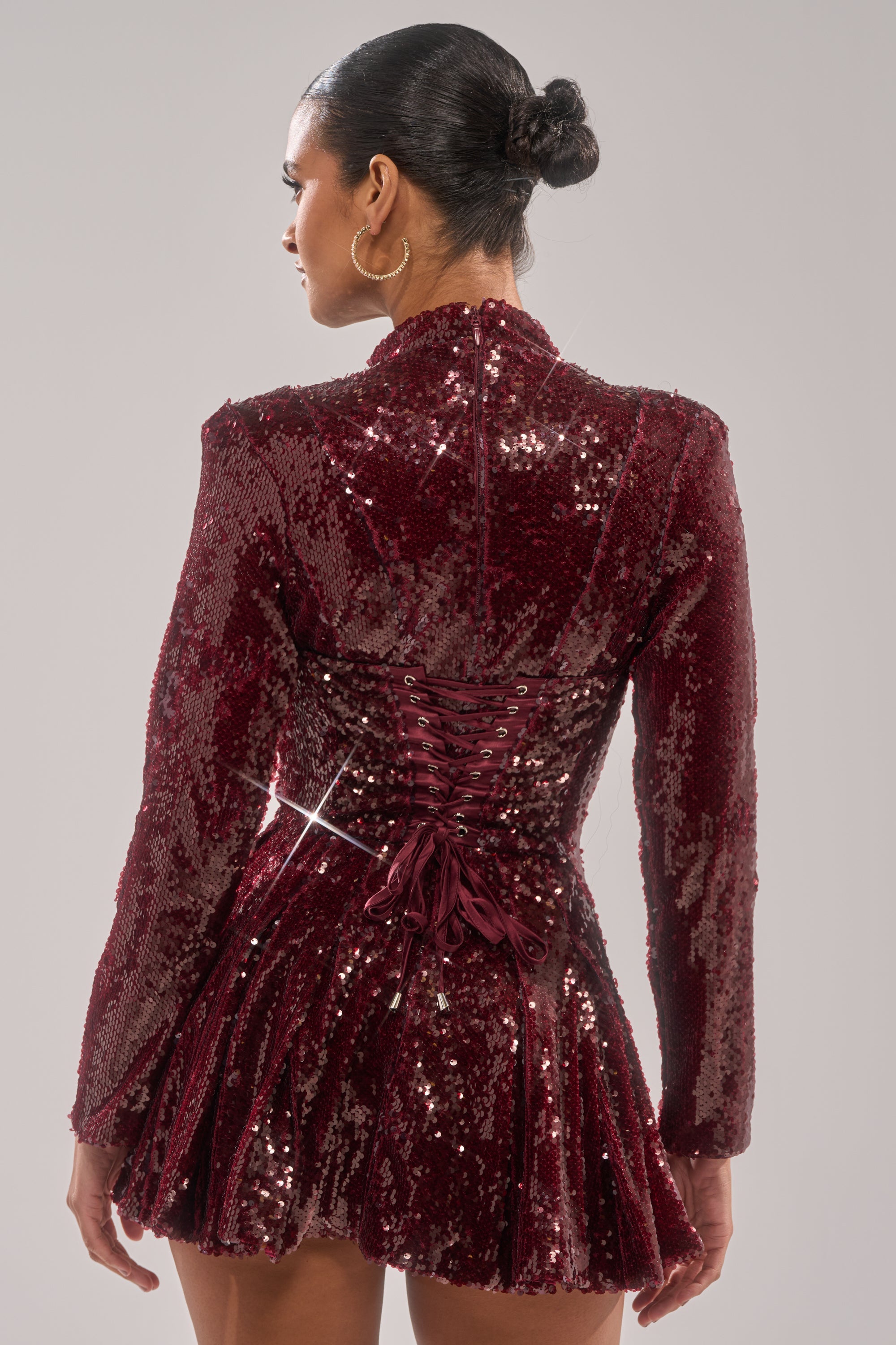 IM YOUR FAVORITE SEQUIN MINI DRESS
